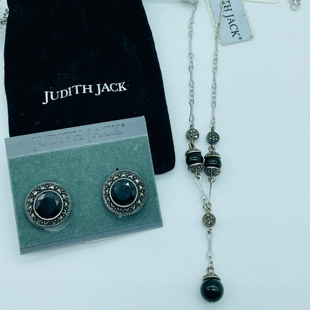 Judith Jack Vintage 2 piece, Necklace and earrings